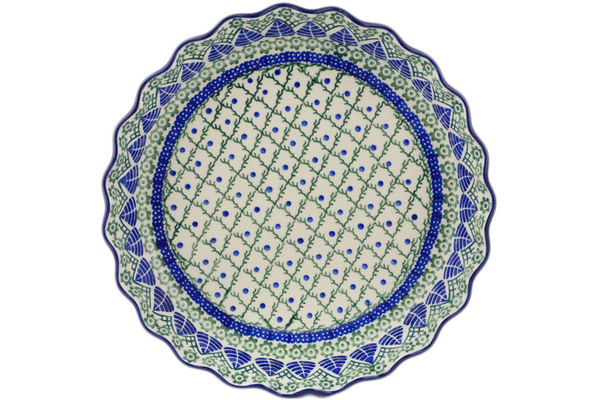 Fluted Pie Dish 10"