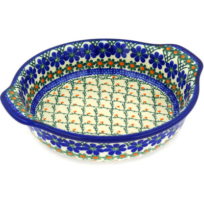 Round Baker with Handles 9"