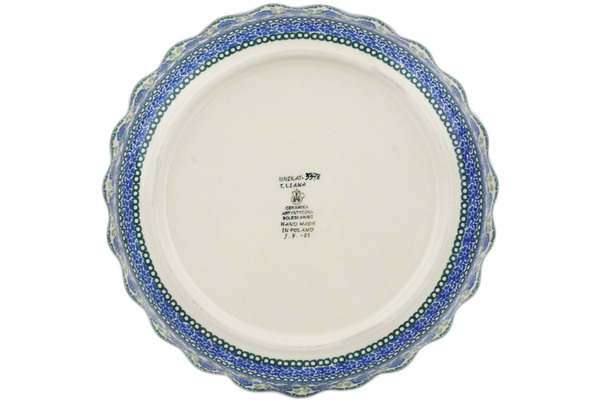 Fluted Pie Dish 11"