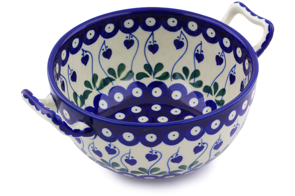 Bowl with Handles 8"