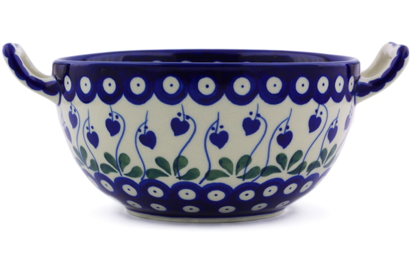 Bowl with Handles 8"