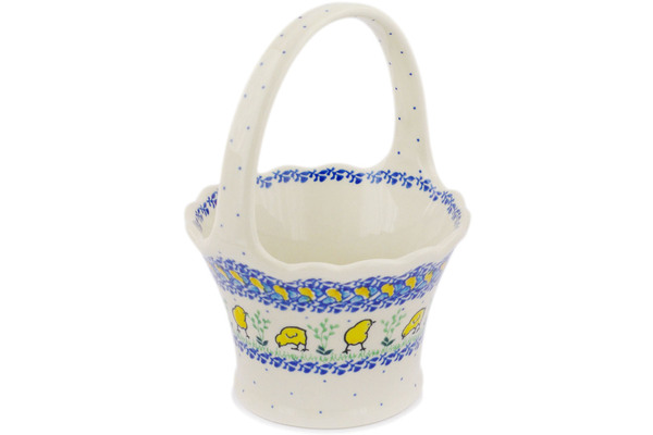 Basket with Handle 8"