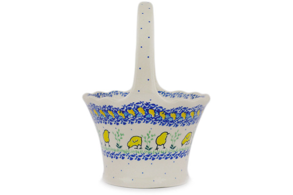 Basket with Handle 8"