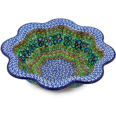 Scalloped Fluted Bowl 10"