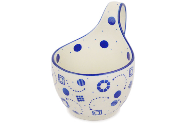 Bowl with Loop-Handle 6"