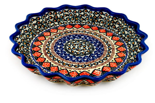 Fluted Pie Dish 10"