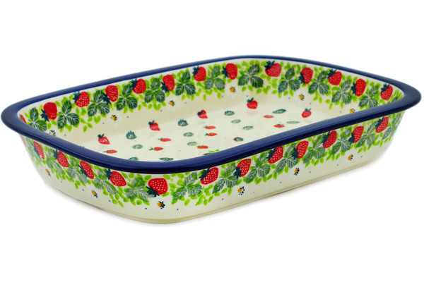 Rectangular Baker with Grip Lip