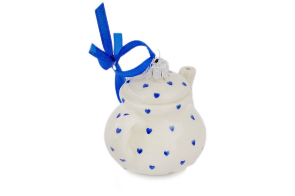 Teapot Ornament 3"