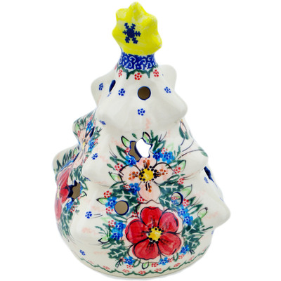 Christmas Tree Candle Holder 8"