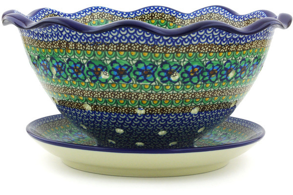 Colander with Plate 13"