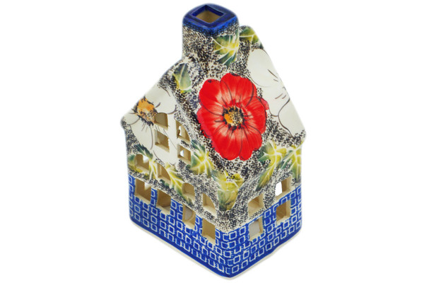 House Shaped Candle Holder 5"