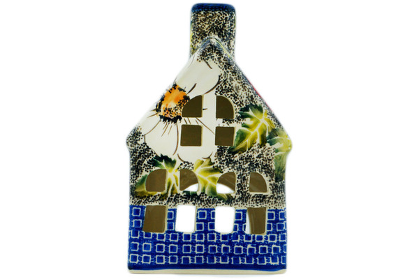 House Shaped Candle Holder 5"