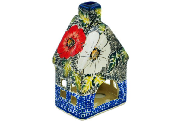 House Shaped Candle Holder 5"