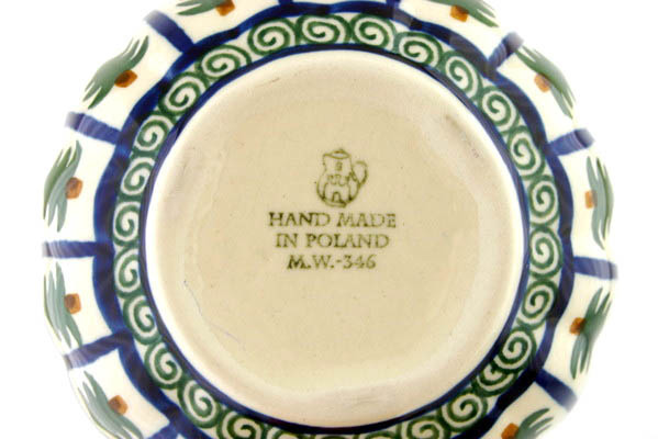 Scalloped Fluted Bowl 5"