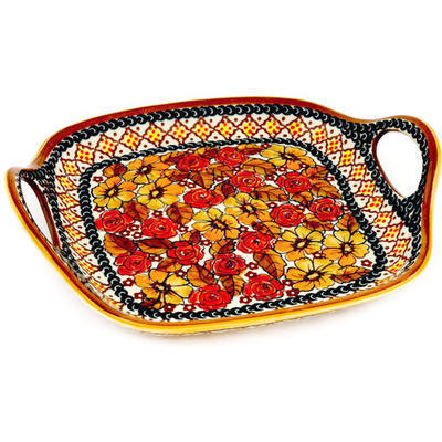 Tray with Handles 10"