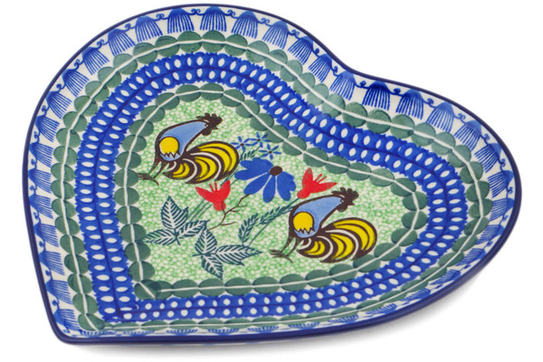 Heart Shaped Platter 9"