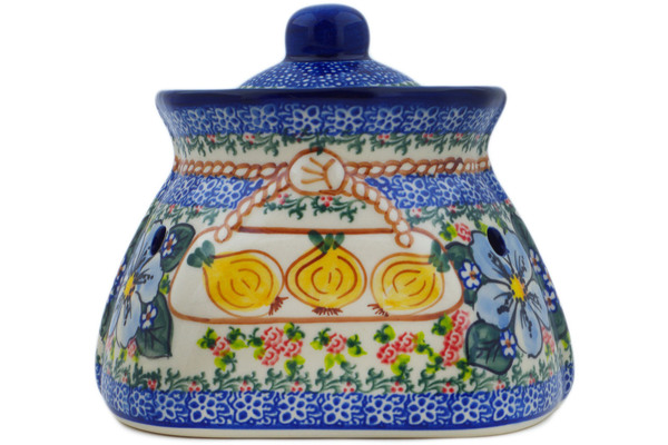 Garlic and Onion Jar 7"