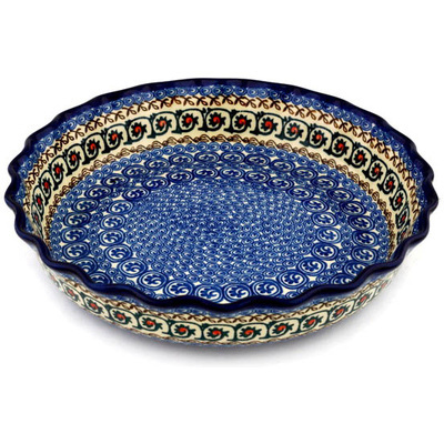 Fluted Pie Dish 11"