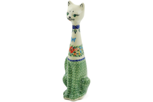 Cat Figurine 11"