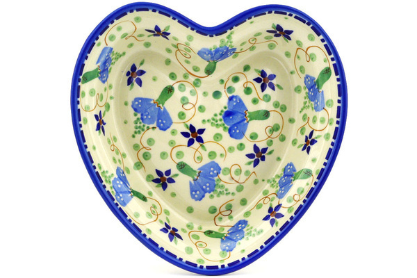Heart Shaped Bowl 8"