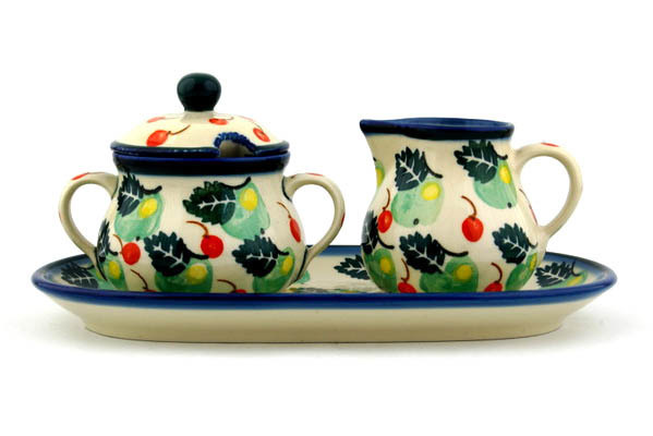 Sugar and Creamer Set 10"