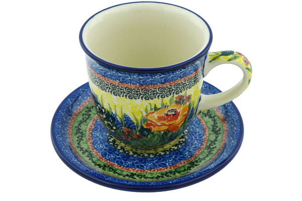 Cup with Saucer 10 oz