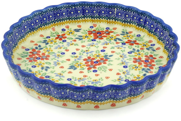 Fluted Pie Dish 11"