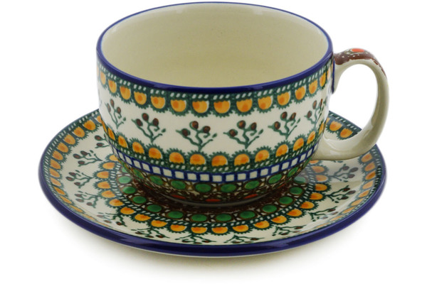 Cup with Saucer 13 oz