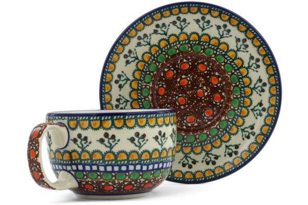 Cup with Saucer 13 oz