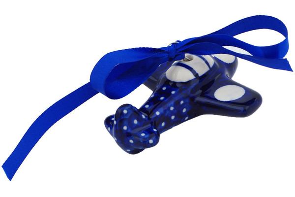 Airplane Ornament 3"