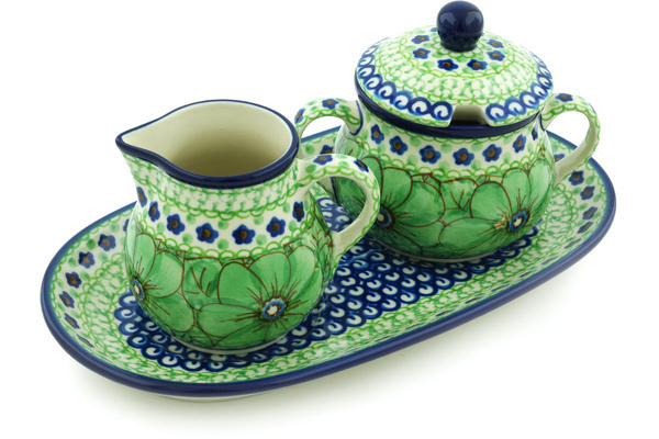 Sugar and Creamer Set 10"