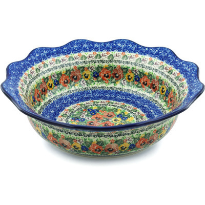 Scalloped Bowl 14"