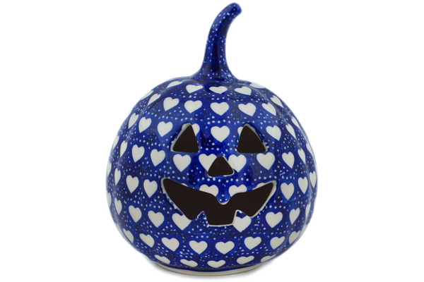 Jack O Lantern Candle Holder 6"
