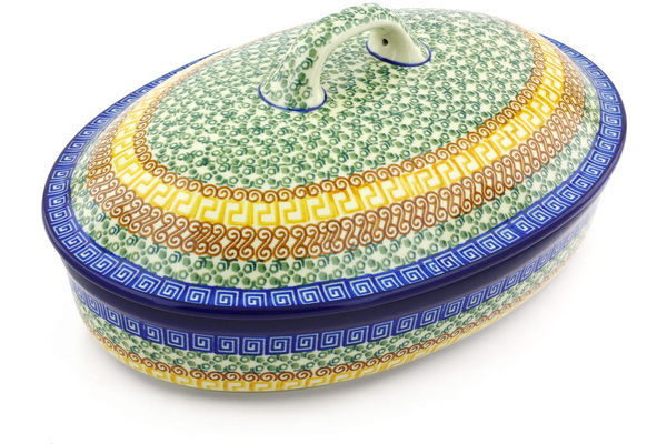 Baker with Cover 12"