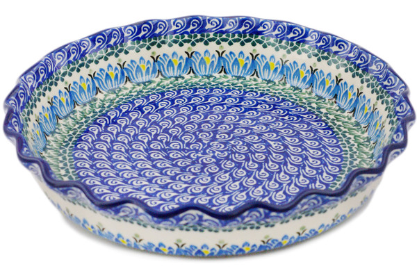Fluted Pie Dish 10"