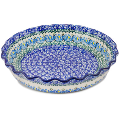 Fluted Pie Dish 10"