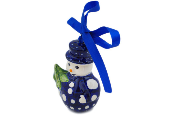 Snowman Ornament 4"
