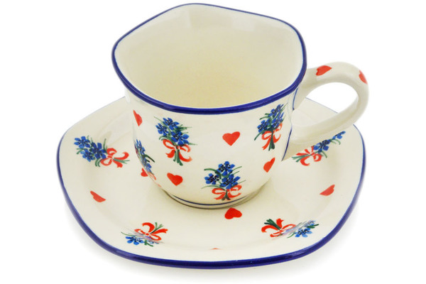 Cup with Saucer 8 oz