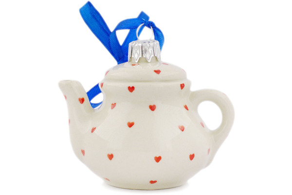 Teapot Ornament 3"