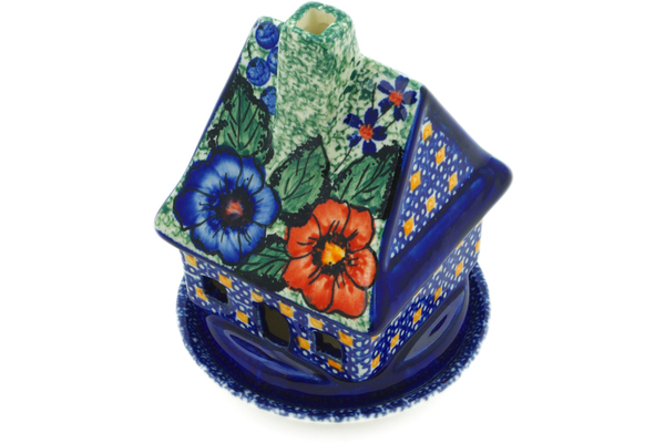 House Shaped Candle Holder 5"