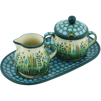 Sugar and Creamer Set 10"
