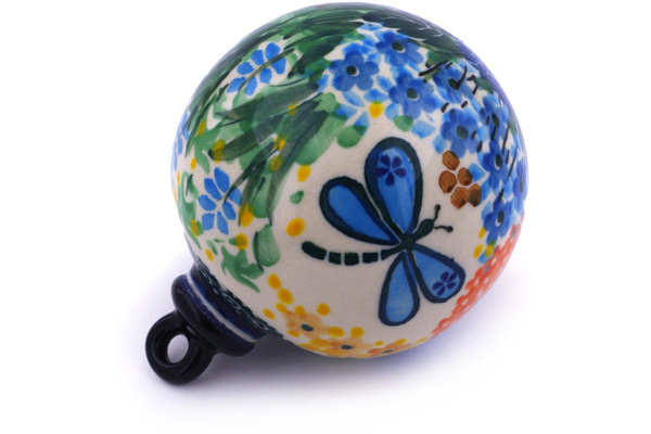 Christmas Ball Ornament 4"