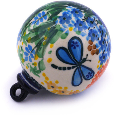 Christmas Ball Ornament 4"