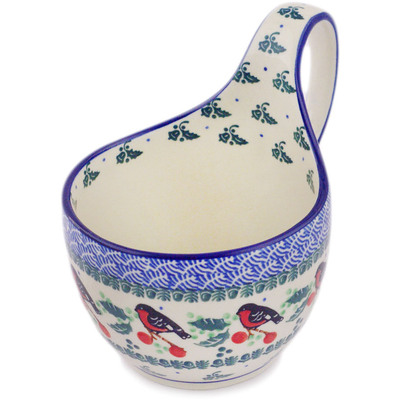 Bowl with Loop-Handle 6"