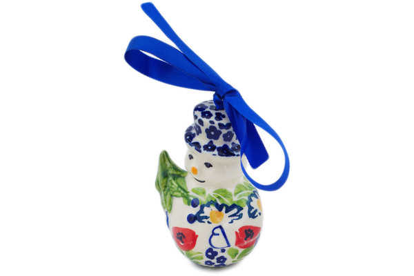Snowman Ornament 4"