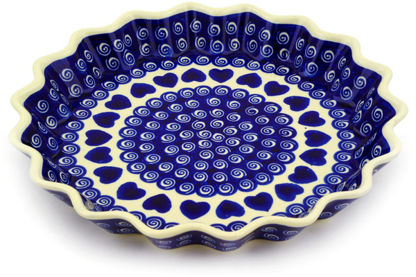Fluted Pie Dish 10"