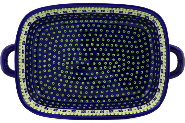 Rectangular Baker with Handles 19"