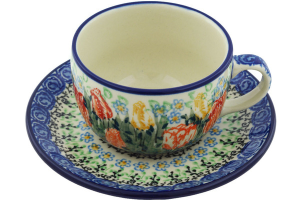 Cup with Saucer 9 oz