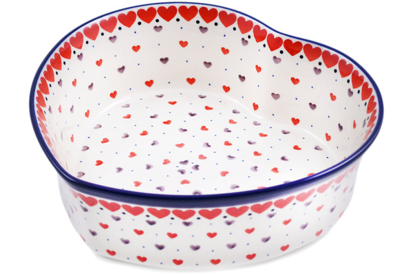 Heart Shaped Bowl 10"