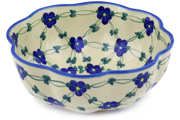 Scalloped Fluted Bowl 10"